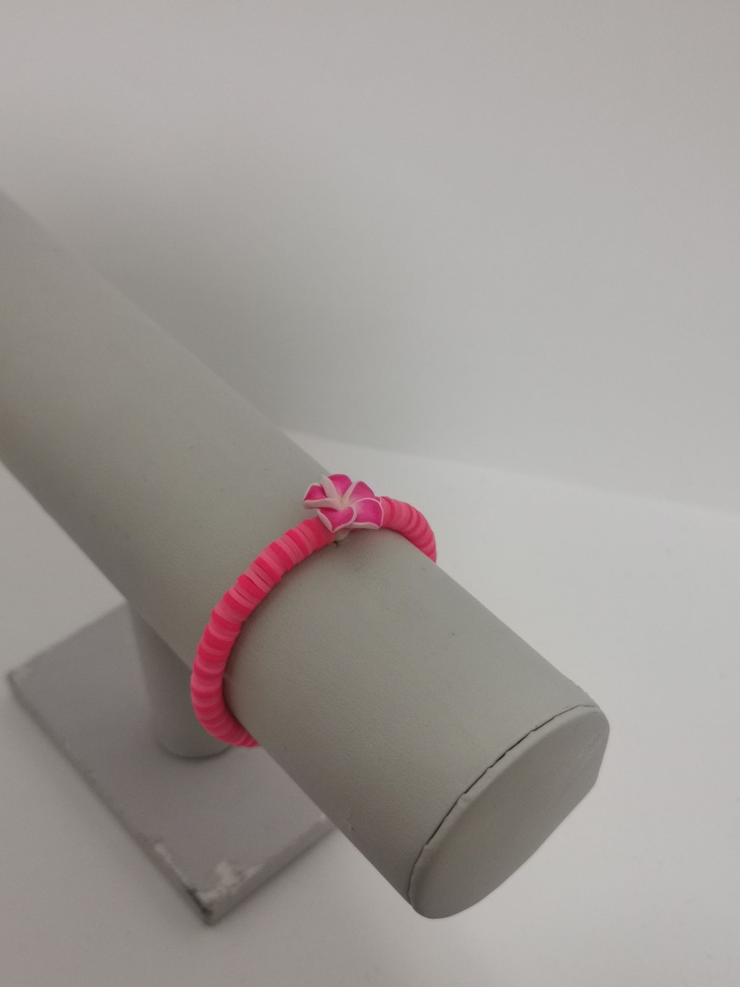 Pinkes Blumen Armband